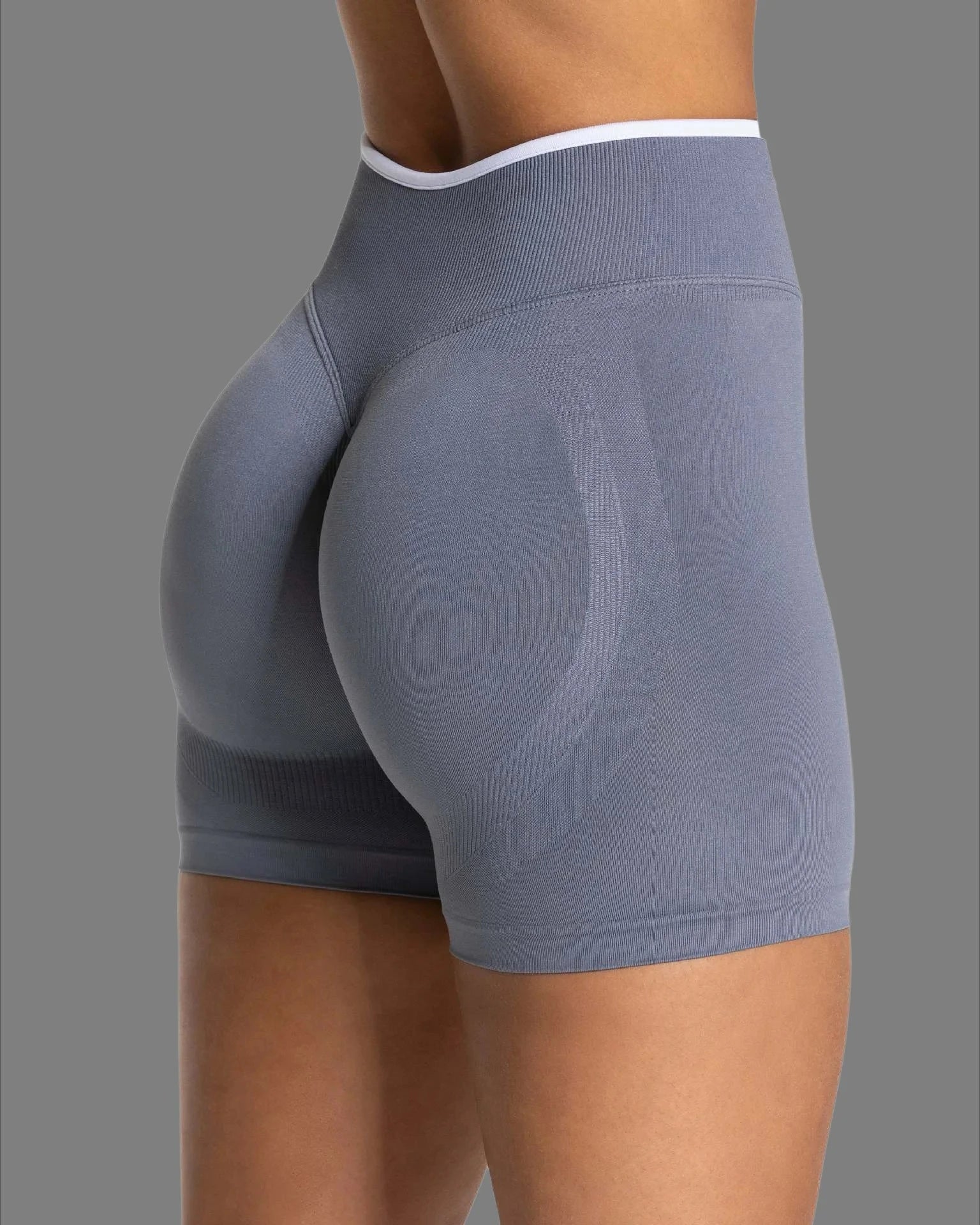 Women's Color Block Yoga Shorts - Butt-lifting, Breathable, High-elasticity, Gym Workout & Running Shorts