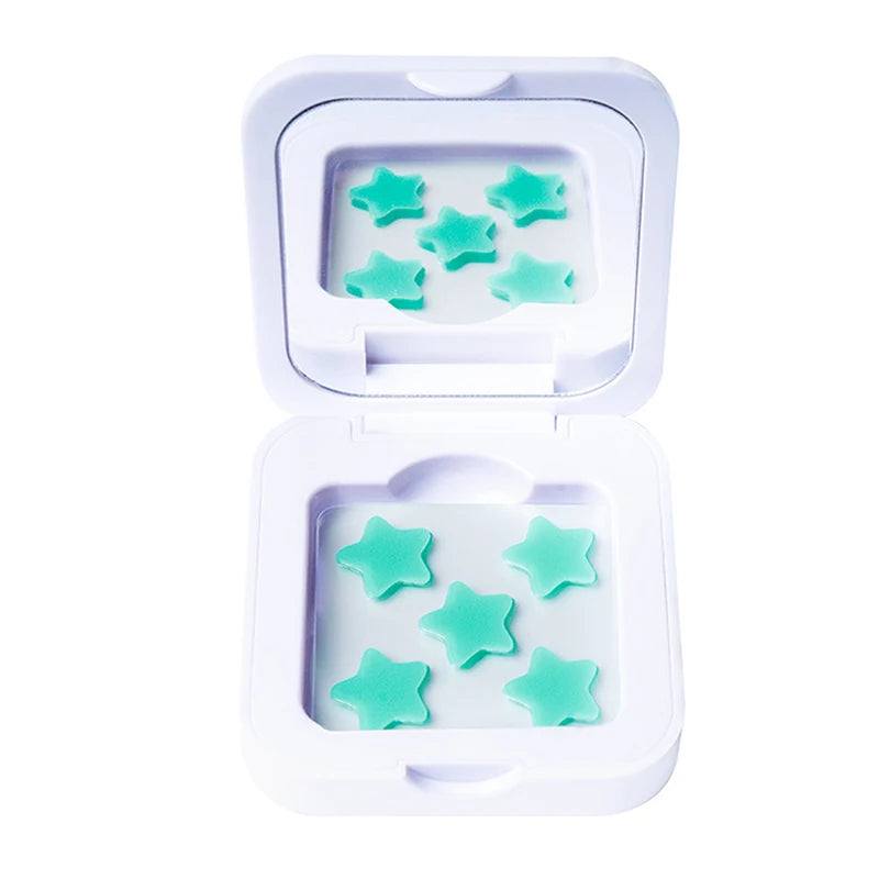 New 1Box25/48 Patches Hydrocolloid Acne Patch Fade Repair Invisible Acne Removal Stickers Concealer Makeup Tool Star With Mirror