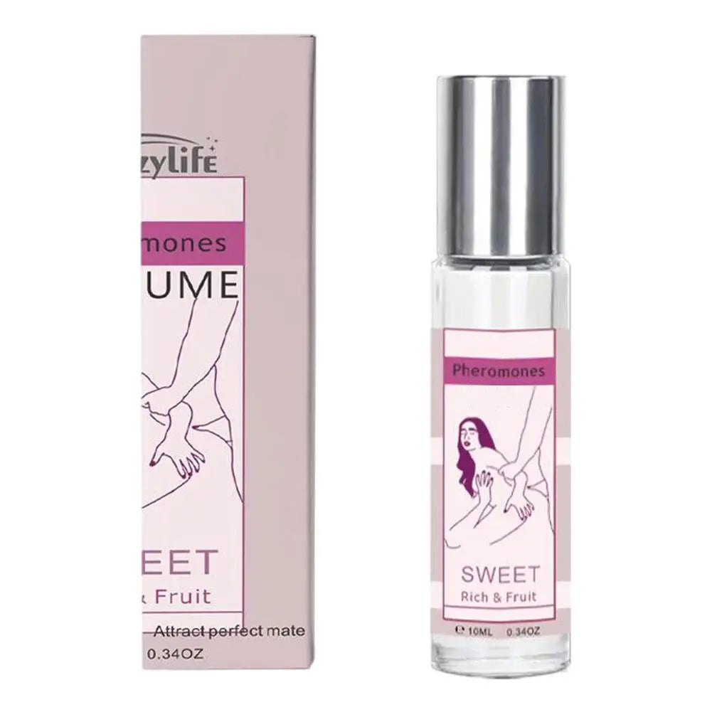 10ml Sweet High Appealing Roll-on Eau De Toilette Sweet Fresh Ocean Fruity Attract Opposite Sex Fragrance Body Essential Oil