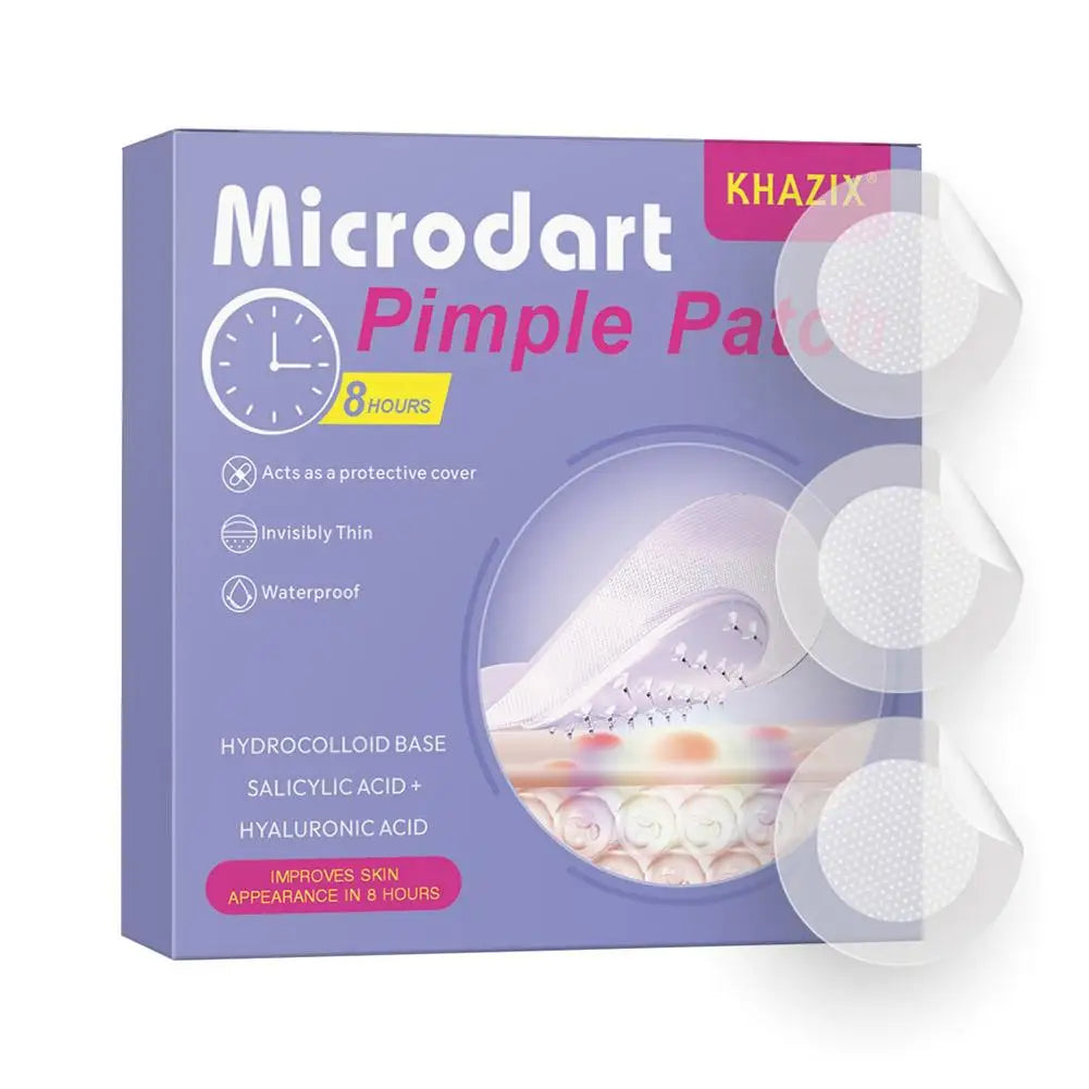 Hydrocolloid Pimple Patch Micro Needle Acne Patches Ultra-thin Invisible 8 Hours Effective  Acne Cover Sticker Facial Care Tool