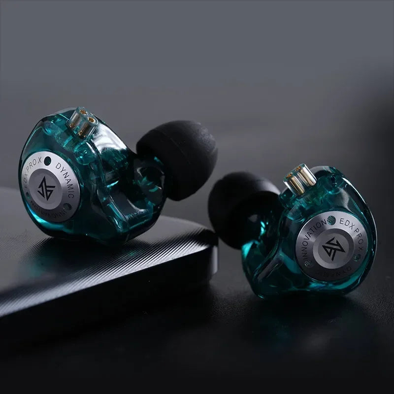 KZ EDXPRO X Dynamic Drive Earphone HIFI Bass Sport Earbud DJ Music Cancelling Headsets KZ EDX PRO X D-FI ZSN PROX EDC EDA ZVX