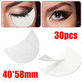10/20/30pcs Eye Makeup Stencils Disposable Eyeshadow Stickers Eyeliner Shield Grafted Eyelashes Isolate Eyelash Removal Patches