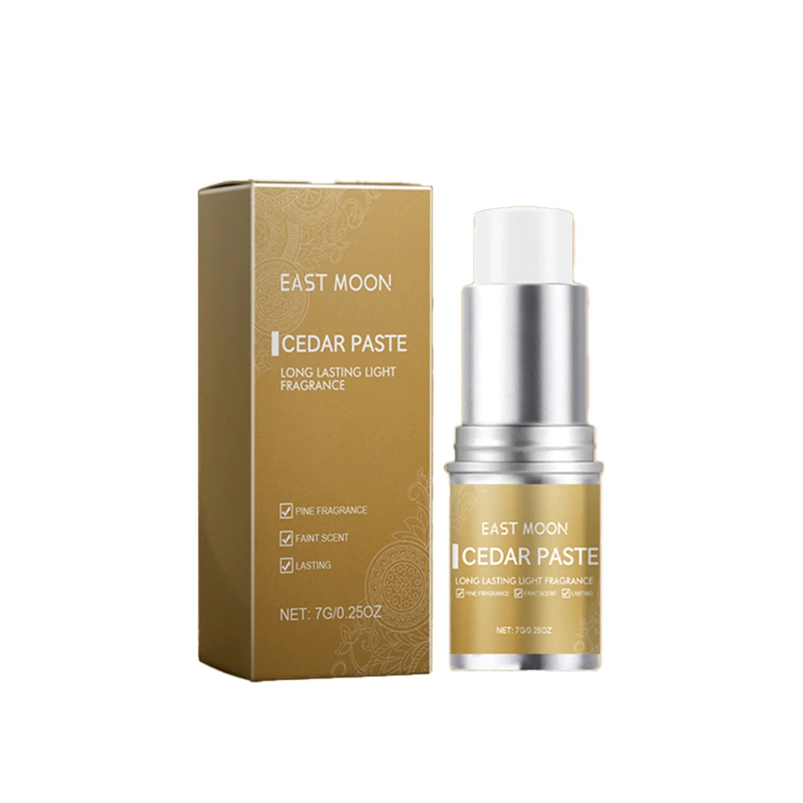 Men's Perfume Stick Long Lasting Fragrance Portable Balm Refreshing Non-greasy Charm Scent for Daily Use
