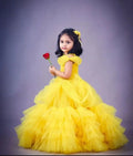 Princess Girl Dress Puffy Tulle Skirt Kids Flower Dress for Children Birthday Party PhotoShoot Baby Gown First Communion Dress