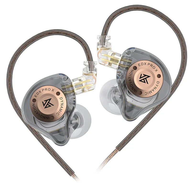 KZ EDXPRO X Dynamic Drive Earphone HIFI Bass Sport Earbud DJ Music Cancelling Headsets KZ EDX PRO X D-FI ZSN PROX EDC EDA ZVX