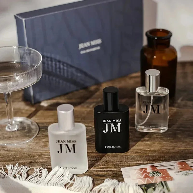 3*30ml Original Men's Perfume Original Gift Set (3-piece Men's Eau de Parfum - Long-lasting Woody Floral Scent