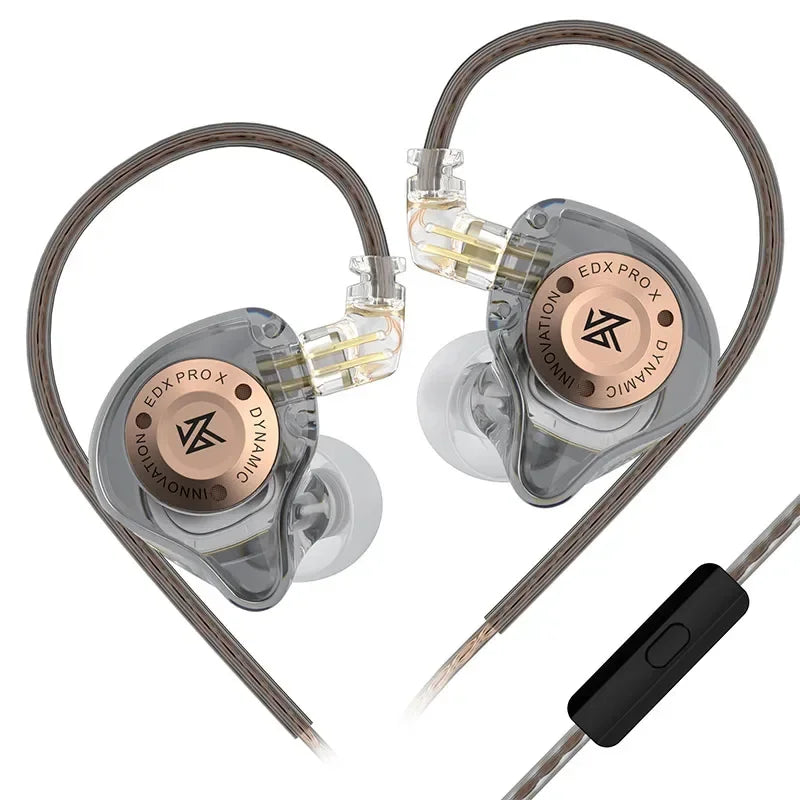 KZ EDXPRO X Dynamic Drive Earphone HIFI Bass Sport Earbud DJ Music Cancelling Headsets KZ EDX PRO X D-FI ZSN PROX EDC EDA ZVX