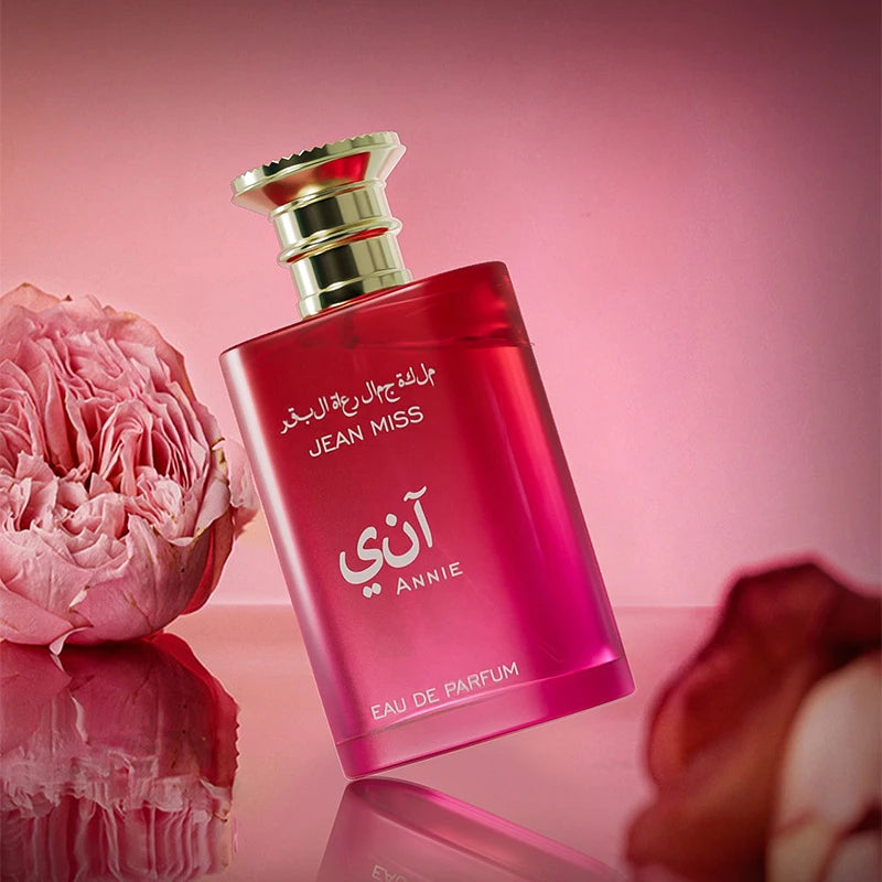 100ml Middle Eastern Style Eau de Parfum - Long-Lasting Floral Woody Fragrance for Women, Portable Perfume for Daily & Evening U