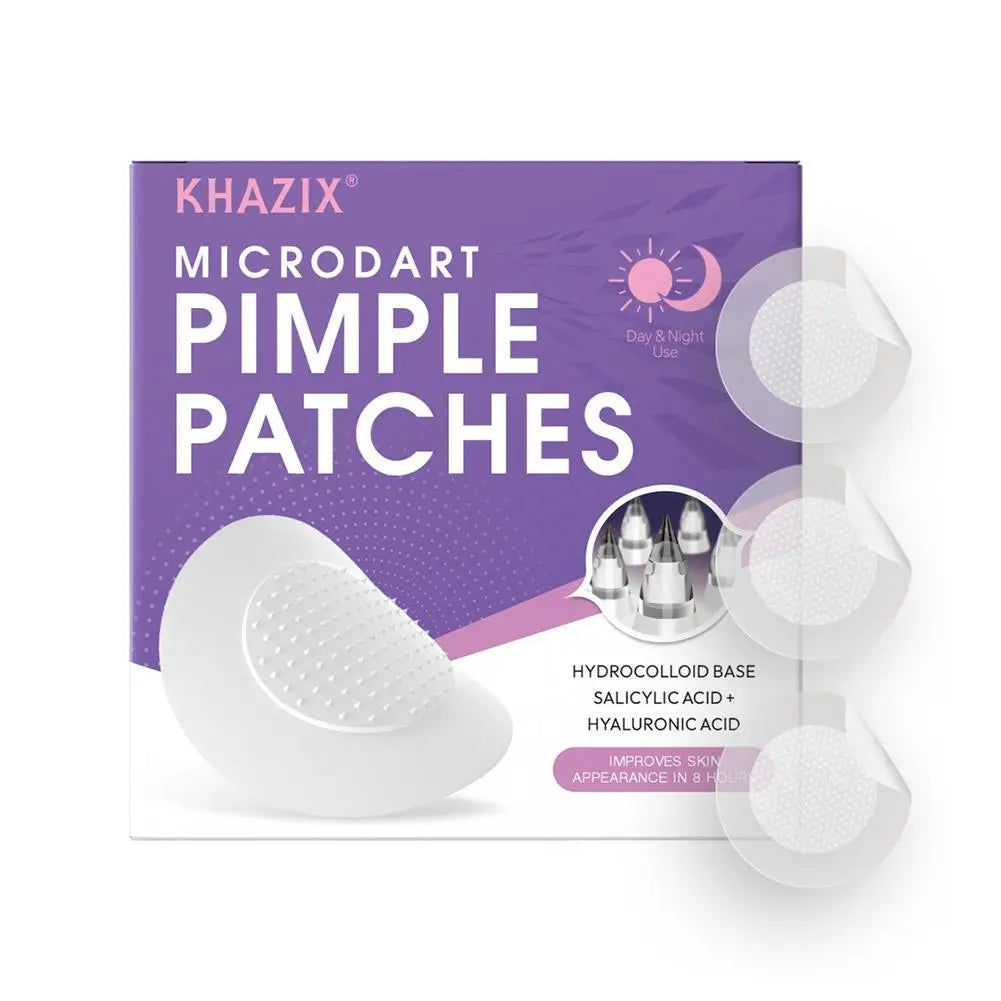 Hydrocolloid Pimple Patch Micro Needle Acne Patches Ultra-thin Invisible 8 Hours Effective  Acne Cover Sticker Facial Care Tool