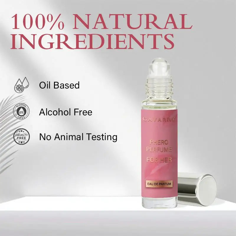 Pheromone Roll-On Fragrance Delicate Alluring Charm Fragrance Unisex Body Fragrance Irresistible Alcohol-free Roll-on Perfume