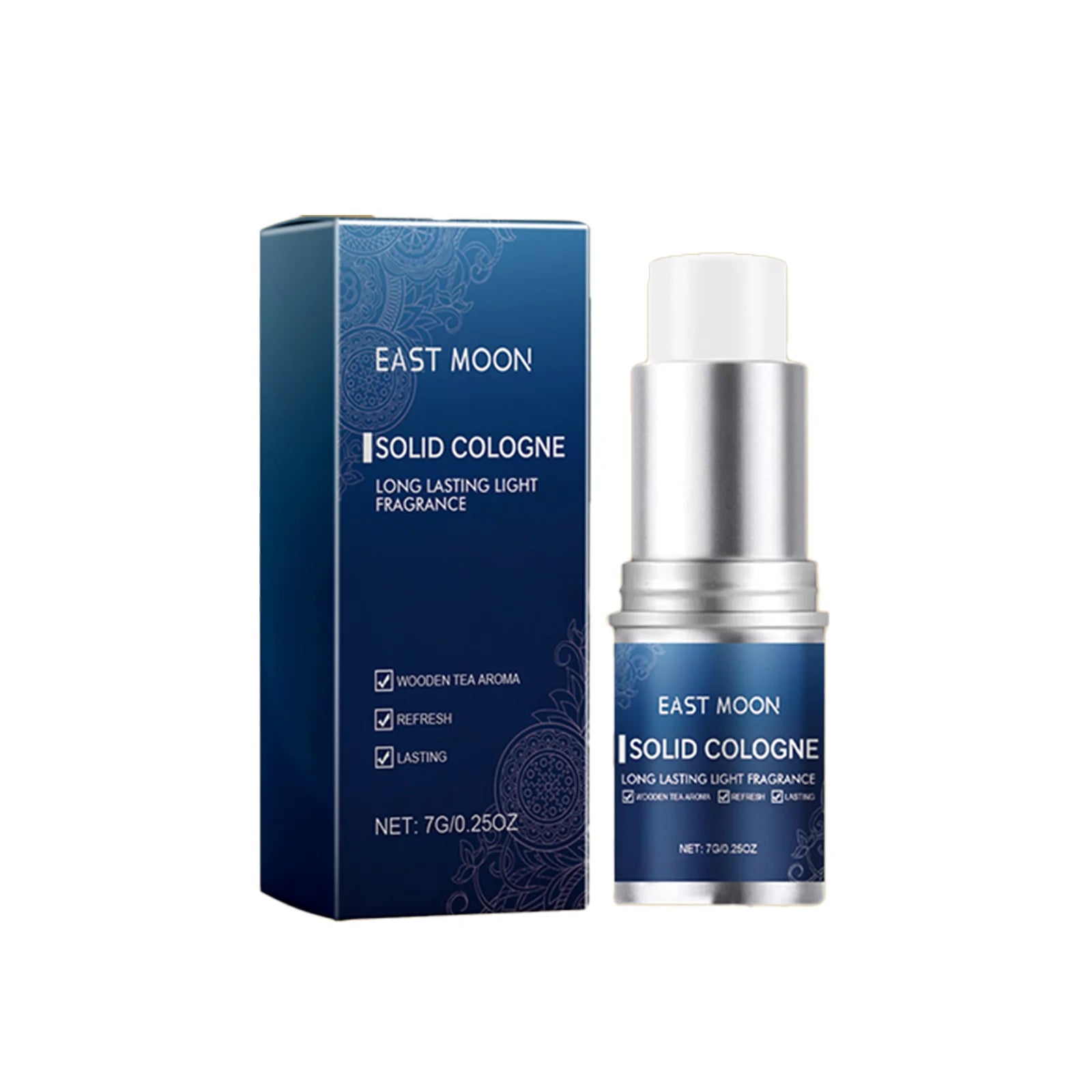 Men's Perfume Stick Long Lasting Fragrance Portable Balm Refreshing Non-greasy Charm Scent for Daily Use