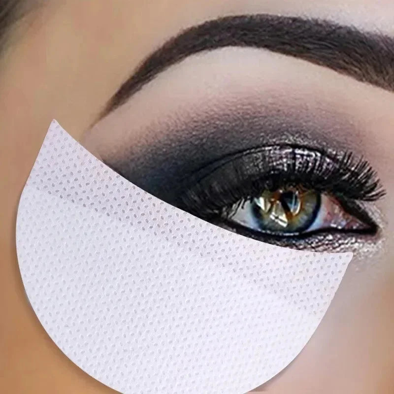 10/20/30pcs Eye Makeup Stencils Disposable Eyeshadow Stickers Eyeliner Shield Grafted Eyelashes Isolate Eyelash Removal Patches
