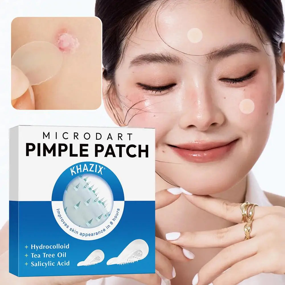 Hydrocolloid Pimple Patch Micro Needle Acne Patches Ultra-thin Invisible 8 Hours Effective  Acne Cover Sticker Facial Care Tool