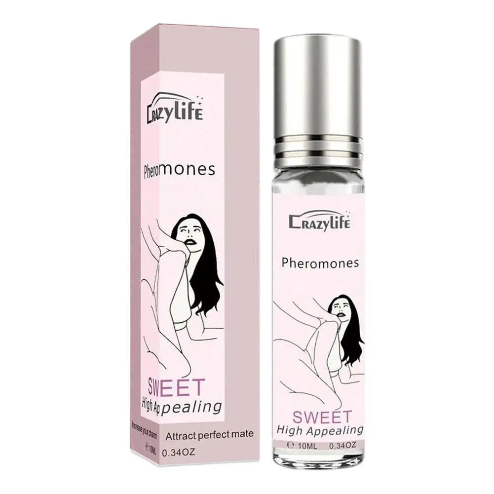 10ml Sweet High Appealing Roll-on Eau De Toilette Sweet Fresh Ocean Fruity Attract Opposite Sex Fragrance Body Essential Oil