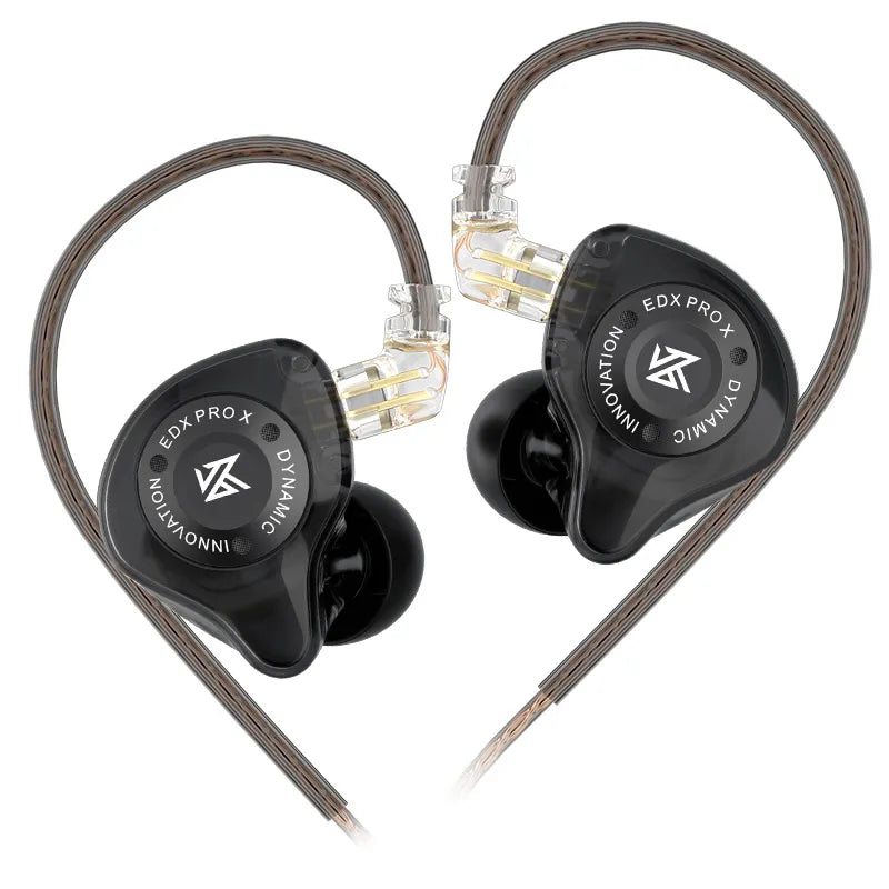 KZ EDXPRO X Dynamic Drive Earphone HIFI Bass Sport Earbud DJ Music Cancelling Headsets KZ EDX PRO X D-FI ZSN PROX EDC EDA ZVX