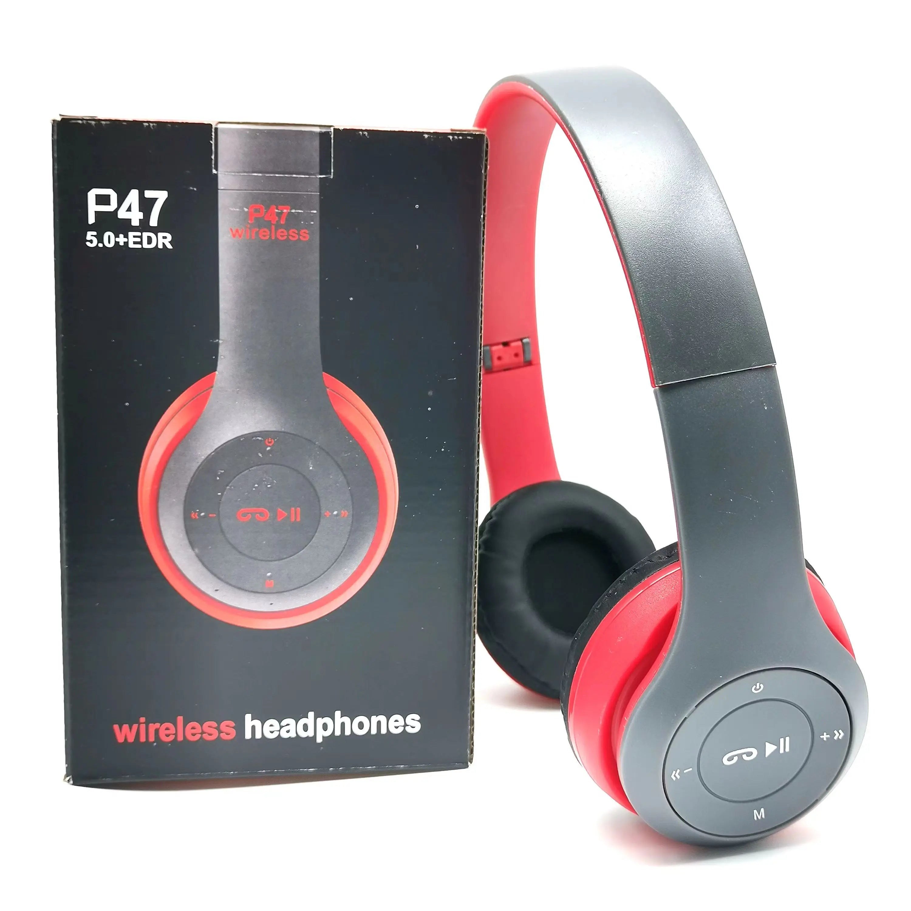 Multifunctional Portable Foldable Headmounted Wireless Bluetooth 5.0 Headset For Bluetooth connection TF Card Wired Connection
