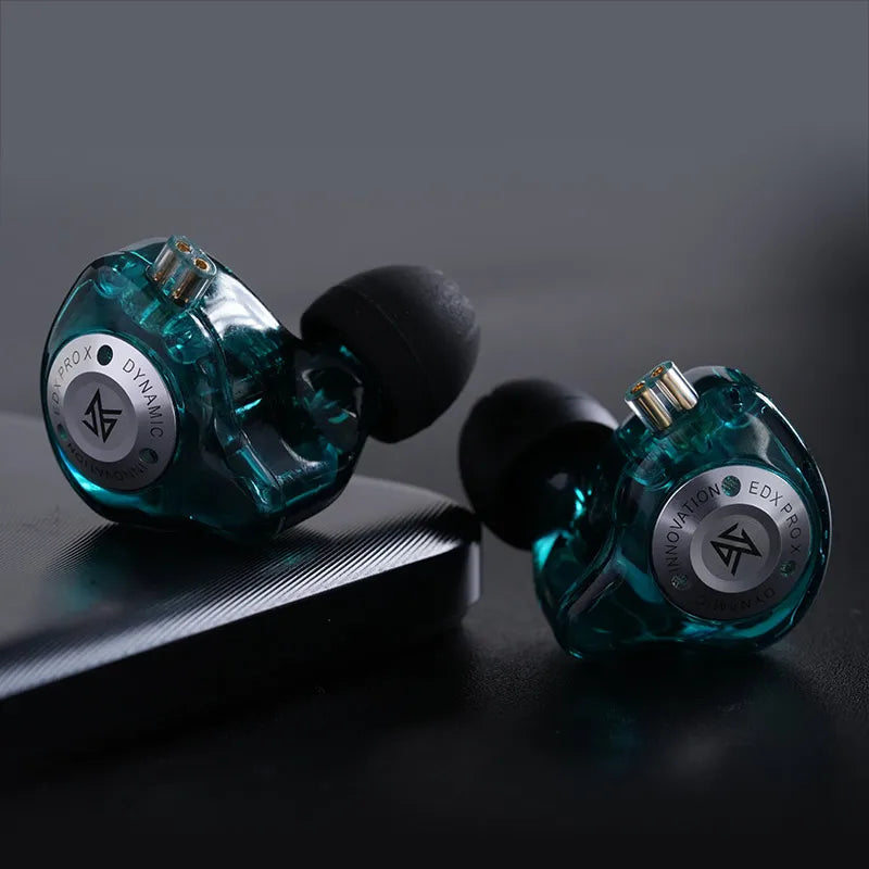 KZ EDXPRO X Dynamic Drive Earphone HIFI Bass Sport Earbud DJ Music Cancelling Headsets KZ EDX PRO X D-FI ZSN PROX EDC EDA ZVX