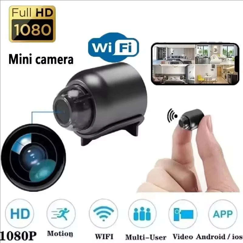 HD 1080P Mini Camera Wireless WiFi Baby Monitor Indoor Safety Security Surveillance Night Vision Camera IP Camera Recorder