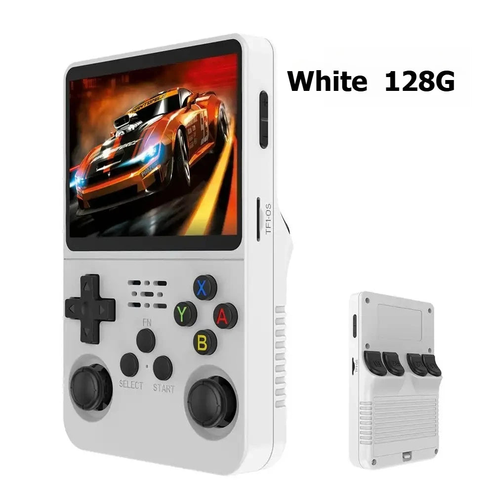R36S Retro Handheld Game Console Linux System 3.5-Inch IPS HD 4K 64G 20000+ Classical Games Portable Pocket Game Console
