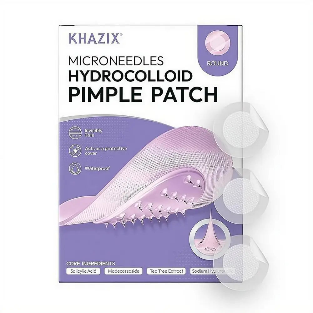 Hydrocolloid Pimple Patch Micro Needle Acne Patches Ultra-thin Invisible 8 Hours Effective  Acne Cover Sticker Facial Care Tool