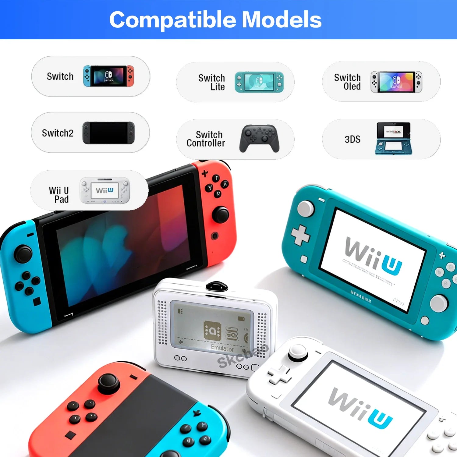 New NFC Game Simulator Infinite Card Swipe Smart For Amiibo Emulator Universal For Switch 3DS Wii U Accessories