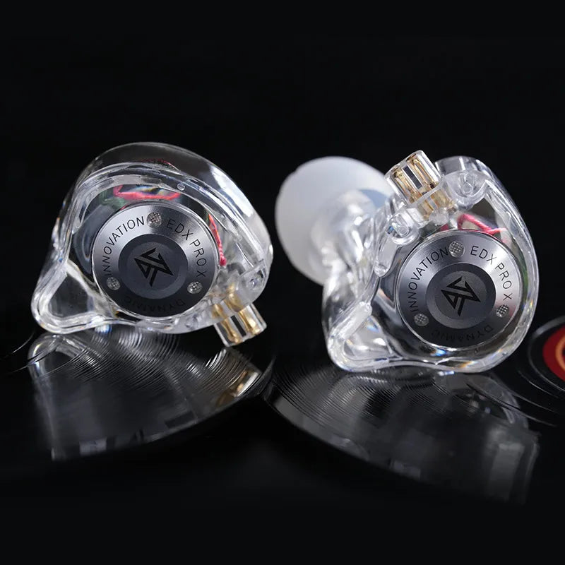 KZ EDXPRO X Dynamic Drive Earphone HIFI Bass Sport Earbud DJ Music Cancelling Headsets KZ EDX PRO X D-FI ZSN PROX EDC EDA ZVX