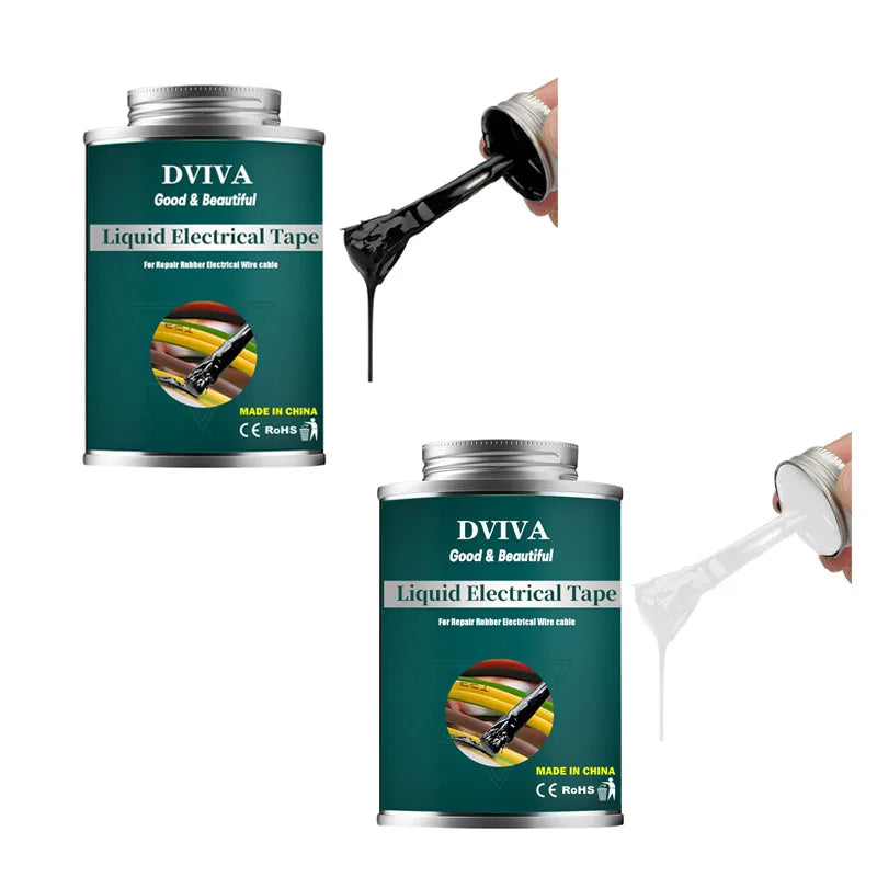 50/150g Waterproof Liquid Electrical Tape Home Use Insulation Paste Sealant Suitable Fix Line Glue for Wires Cables Adhesives