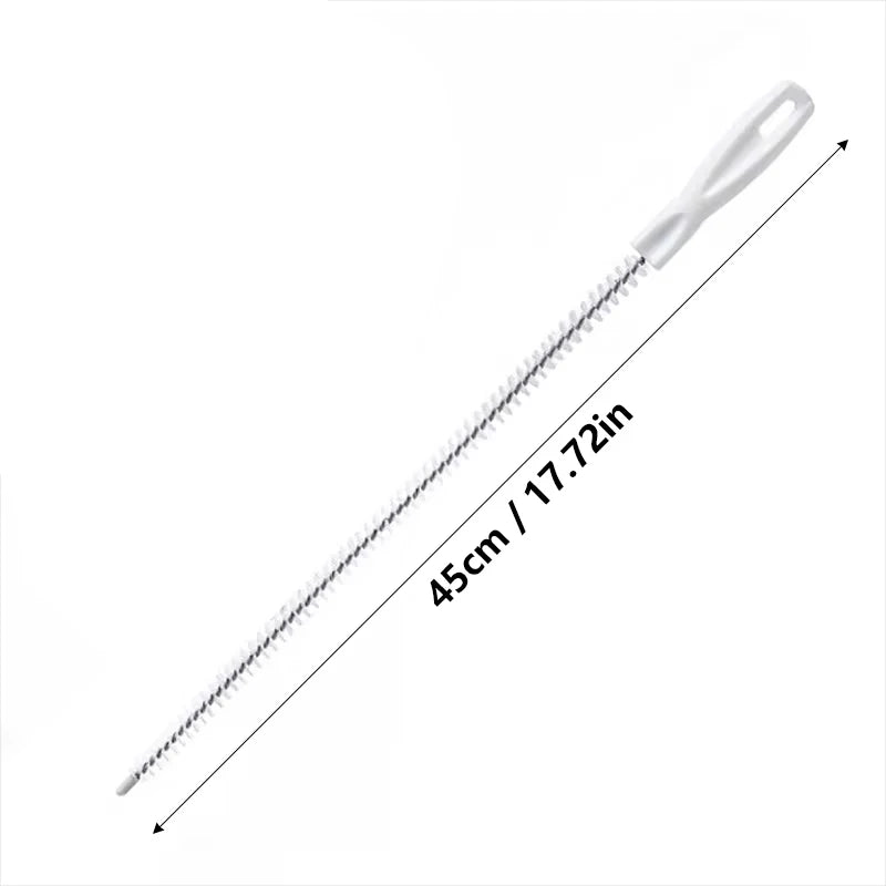 1Pcs Sink Drain Cleaning Brush Drain Clog Remover Bendable Sink Overflow Sewer Drain Brush For Bathroom Kitchen