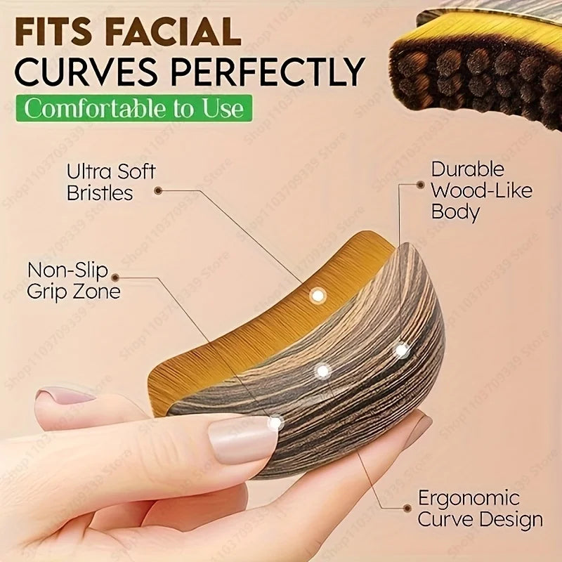 Lymphatic Contour Face and Body Brushes Lymphatic Drainage Massager for Chin Jawline Sculpting Beauty Tool for Fatigue Relief