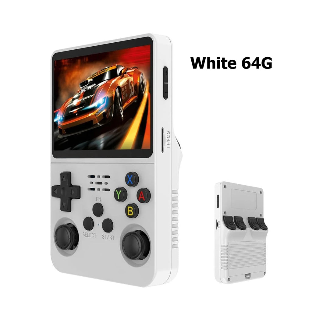 R36S Retro Handheld Game Console Linux System 3.5-Inch IPS HD 4K 64G 20000+ Classical Games Portable Pocket Game Console
