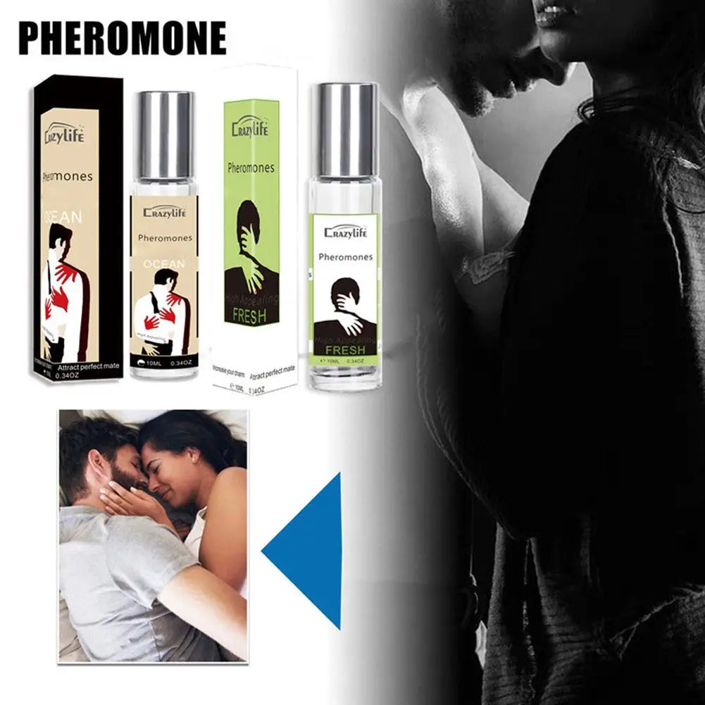 10ml Sweet High Appealing Roll-on Eau De Toilette Sweet Fresh Ocean Fruity Attract Opposite Sex Fragrance Body Essential Oil