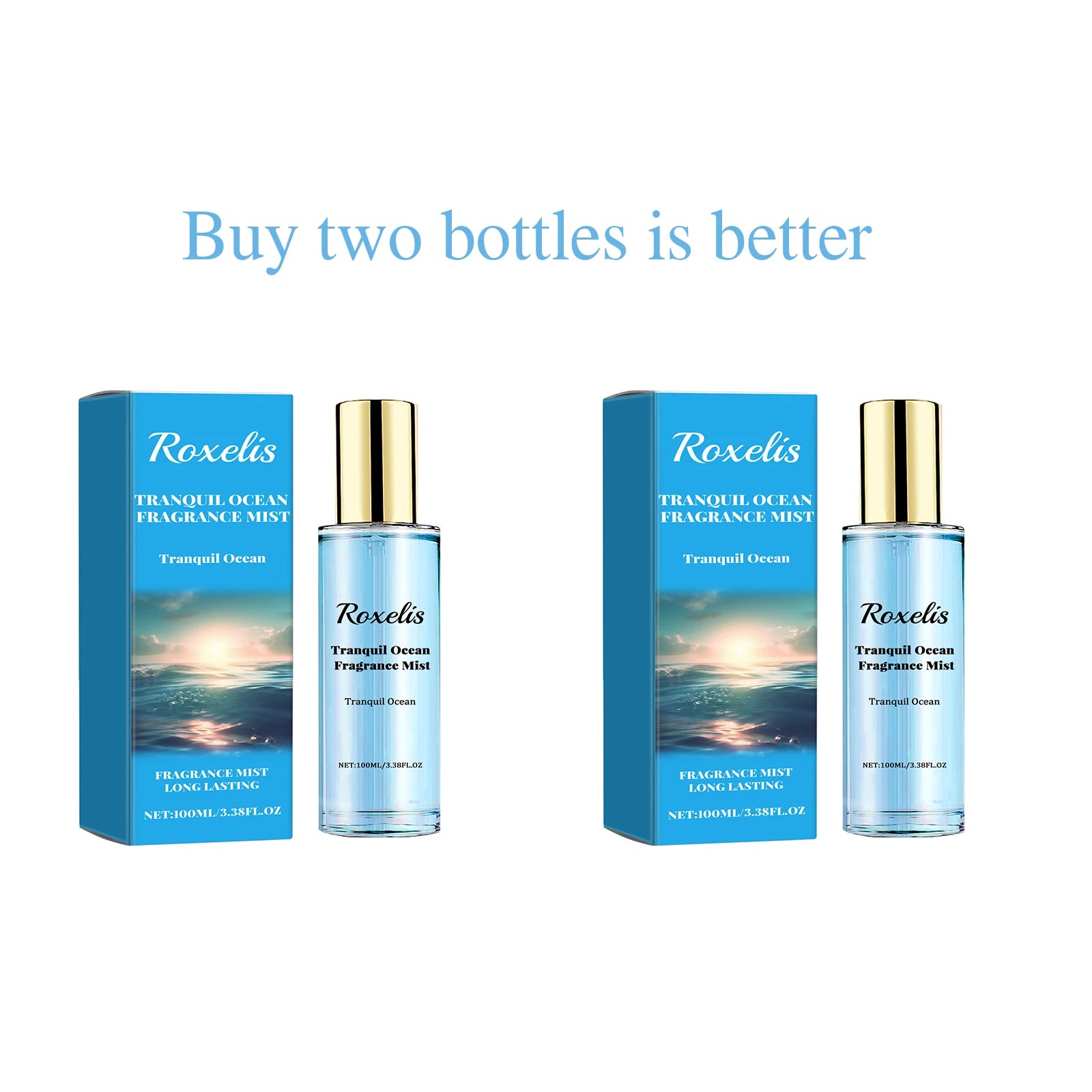 Roxelis 100ml Secret Kiss of Water Women's Fragrance Spray Master Design High-End Long-Lasting Fresh Natural Fragrance