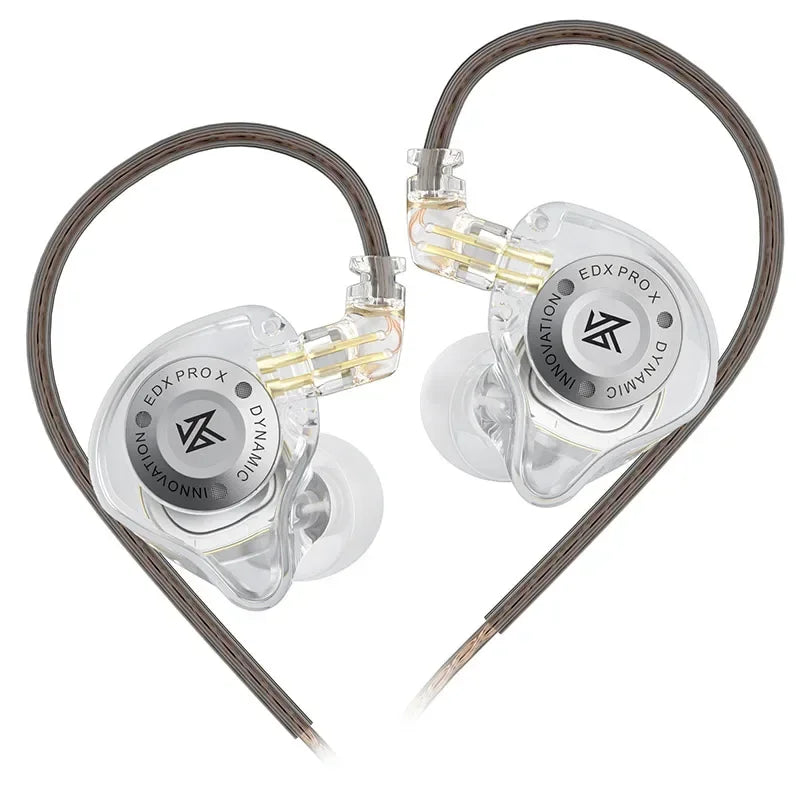 KZ EDXPRO X Dynamic Drive Earphone HIFI Bass Sport Earbud DJ Music Cancelling Headsets KZ EDX PRO X D-FI ZSN PROX EDC EDA ZVX