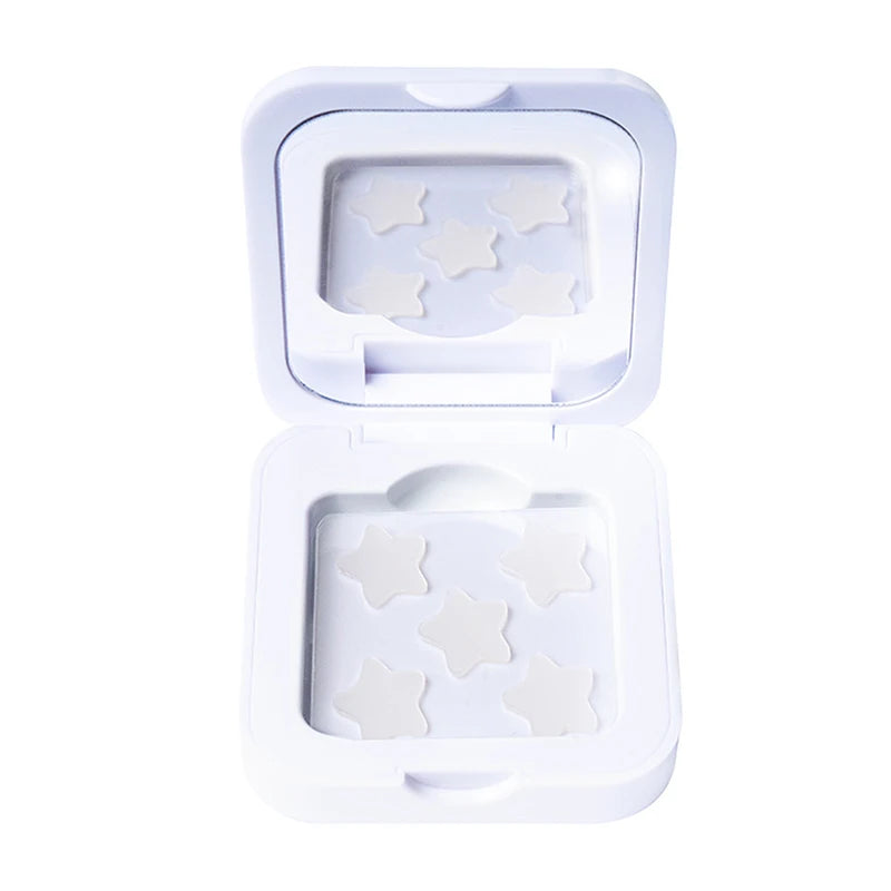 New 1Box25/48 Patches Hydrocolloid Acne Patch Fade Repair Invisible Acne Removal Stickers Concealer Makeup Tool Star With Mirror