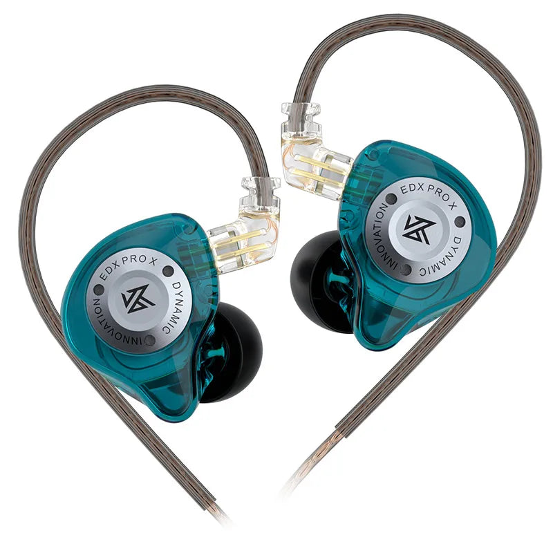 KZ EDXPRO X Dynamic Drive Earphone HIFI Bass Sport Earbud DJ Music Cancelling Headsets KZ EDX PRO X D-FI ZSN PROX EDC EDA ZVX